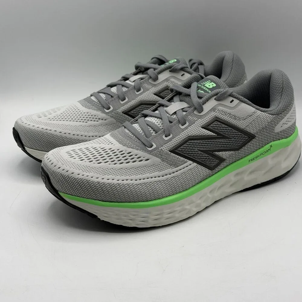 New Balance EVOZ V4 Fresh Foam X MEVOZLG4 Men’s Size 10 Gray Running Mesh Shoes